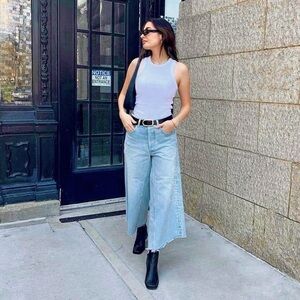 CITIZENS OF HUMANITY Tess Culotte Jeans in Glacier